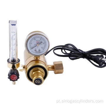 Redutor de pressão de aquecimento da válvula de válvula de medidor de fluxo Redutor de pressão de aquecimento